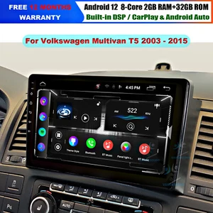 für VW T5 Multivan Autoradio Navigation GPS Bluetooth Android Auto CarPlay DAB+ - Bild 1 von 24