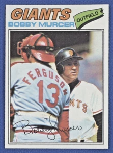 1977 Topps Set Break # 40 Bobby Murcher San Francisco Giants EXMT- NRMT - Picture 1 of 2
