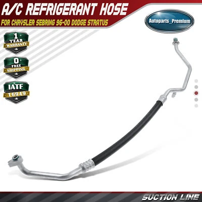 A/C Suction Line Assembly for Chrysler Sebring 1996-2000 Dodge Stratus 1995-2000 - Image 1 of 4