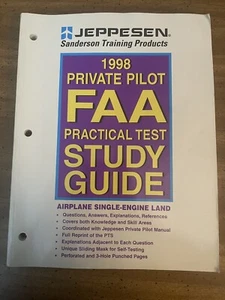 Jeppesen Sanderson: 1998 Private Pilot FAA Practical Test Study Guide - Picture 1 of 3