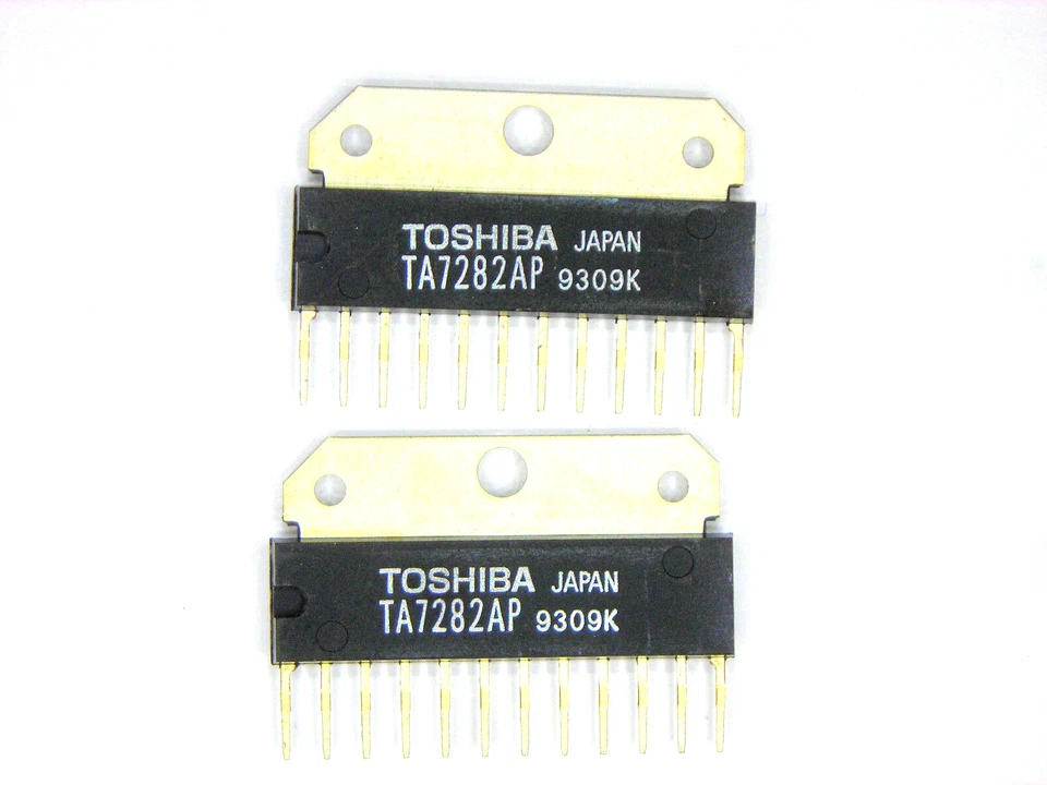 TA7282AP  "Original" Toshiba  12P SIP IC  2  pcs - Image 1 of 1