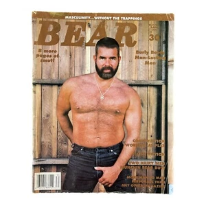 Vintage Bear #30 1994 Adult Male Gay Photo Magazine Printed in USA - Picture 1 of 4
