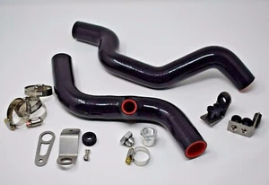 Kit de manguera de radiador K-Swap lado del conductor con soportes manguera de ventilador tapón K20 EG EK DC2 EE. UU. - Imagen 1 de 6