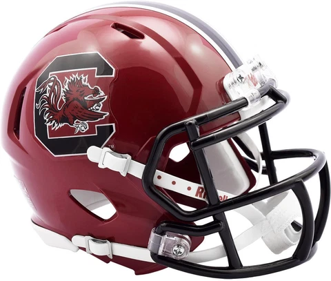 South Carolina Gamecocks Riddell Cardinal Speed Mini Helmet Cover