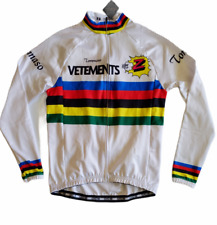 OCG Cycling Jacket White Tommaso Vetements Fleece inside Mens XS