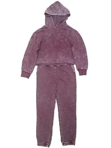Art Class Girls Cropped Hoodie And Matching Sweats Track Suit Set Size L 10/12 - Picture 1 of 4