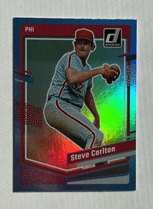 2023 Donruss STEVE CARLTON Carolina Blue Holo Foil #178