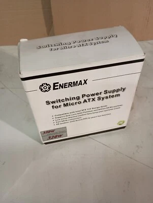 Enermax 320W Switching Power Supply for Micro ATX System EG320S-VB FM 24P - Image 1 of 4