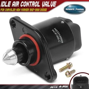 1x Idle Air Control Valve for Chrysler New Yorker 1987-1988 Dodge Grand Caravan - Picture 1 of 8
