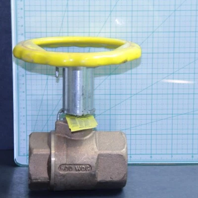  Apollo 73A 1 1/2" Bronce con Válvula de Bola de Latón 108 0415 con Extensión y Manija de Rueda Foto 1 de 4