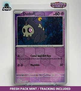 Duskull 018/064 Holograma Inverso Pokemon Juego de Cartas Coleccionables: Tarjeta Fábula Cubierta COMO NUEVA ENVIADA HOY - Imagen 1 de 2