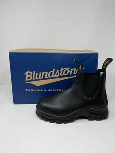 Blundstone 2240 Black Leather Lug Chelsea Boots for Women - Picture 1 of 6