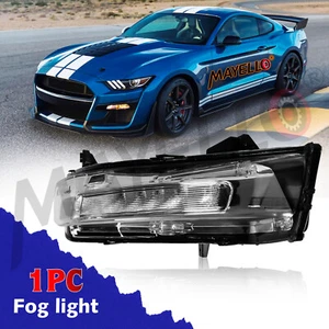 NEW Driver Left Side Turn Signal Lamp Fog Light LED For 2018-2023 Ford Mustang - Picture 1 of 9