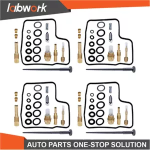Labwork 4x Carburetor Rebuild Kit For Honda VT700C VT750C 85-86 VT1100 VT1100C - Picture 1 of 10