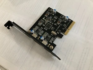 Dual USB-C 3.1 Gen 2 PCIe Card - Picture 1 of 5