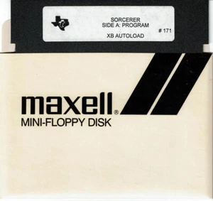 Infocom SORCERER Text Adventure - TI-99/4A UN DISCO COPIATO E ISTRUZIONI - Foto 1 di 1