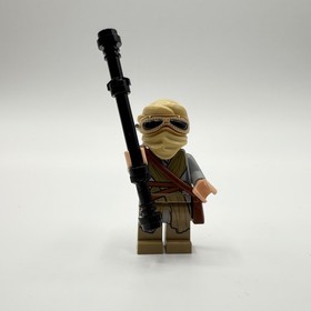 Rey - Dark Tan Tied Robe LEGO Star Wars Episode VII 75099 Minifigure!