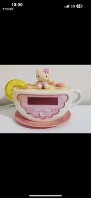 2003 Sanrio Hello Kitty Am-Fm Radio Night Light  Alarm Clock Working Condition - Изображение 1 из 3