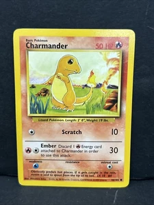 Carta Pokémon Salamèche 46/102 Edizione 2 Set Base Maghi FR Ecc - Foto 1 di 6