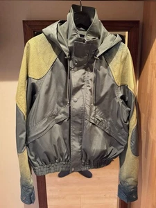 Chaqueta Acne Studios 2024AW Denim Gradiente Oliva Cremallera con Capucha Almacenamiento - Imagen 1 de 6