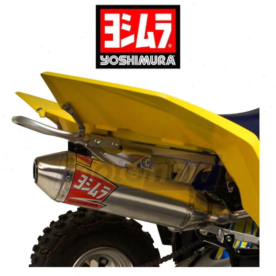 Yoshimura RS-2 Signature Series Slip-On for 2003-2014 Suzuki LT-Z400 oj Foto 1 de 4