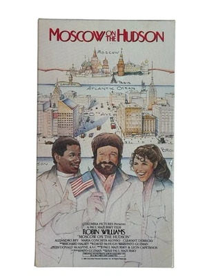 Moscow on the Hudson (VHS 1992) Robin Williams Alejandro Rey Maria Alonso - Image 1 of 3