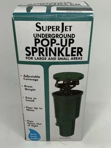 1 Super Jet Pop-up Impact Sprinkler 55100 Underground Sprinkler New Orbit - Picture 1 of 3
