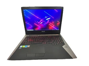 RARE Gaming Laptop Asus Rog 17” Intel Core I7-6820HK GTX 1070 64GB RAM 1TB SSD - Picture 1 of 21