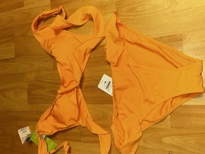 Bikini v Takko gelb Volants Oberteil Gr. L Höschen Gr. M - Bild 1 von 5