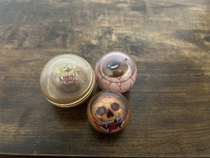 Jet Ball Magic Glide Toys 1990’s Set De 3 - Eye Ball, Hombre Lobo, Calavera Vampiro - Imagen 1 de 4