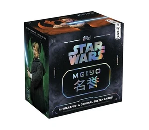 2025 TOPPS STAR WARS MEIYO HOBBY BOX (64 Cards) Brand New Factory Sealed IN HAND - Picture 1 of 2