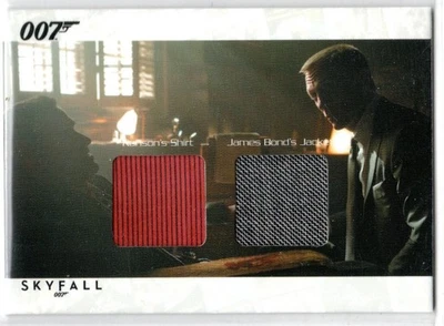JAMES BOND AUTOGRAPHS & RELICS SCDC1 DANIEL CRAIG RONSON COSTUME RELIC 117/200 - Image 1 of 2
