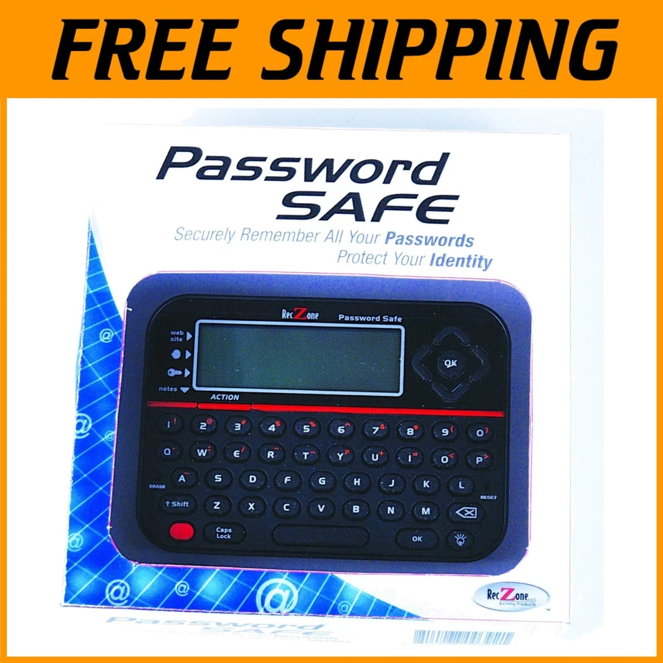 Password Safe for 400 Accounts, Backlit Screen - Image 1 of 4