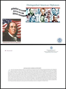 2006 Distinguished American Diplomats Sc 4076a-f FDC Fleetwood, Franklin Hull - Picture 1 of 1