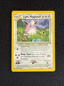 Pokemon Karte - Light Wigglytuff Neo Destiny 54/105 Uncommon LP - Bild 1 von 2