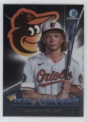 2022 Bowman Draft Heir Apparent Jackson Holliday #HA-1 - Image 1 of 2