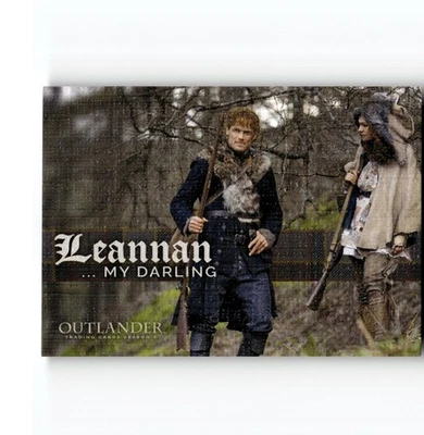 6-0-1-NS PWE . outlander 4 . cryptozoic 2020 canvas Father & Daughter #F4 (B) - Image 1 of 2