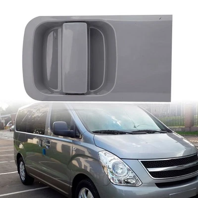 Right Side Grey Outside Rear Door Handle High Quality For Hyundai I800 H1 ILoad - Image 1 of 4