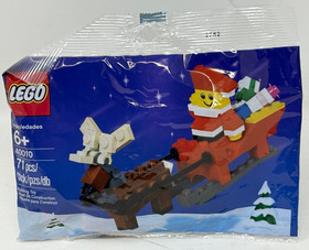 LEGO 40010 Santa Father Christmas with Sled Polybag - Sealed/New - Retired