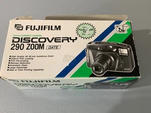 Fuijfilm 35mm Kompaktkamera 290 Zoom schwarz Autofokus Umhängeband - Bild 1 von 9