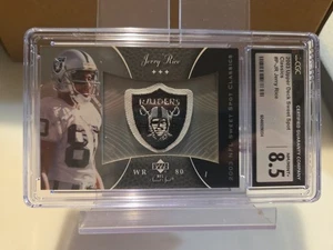 2003 Upper Deck Sweet Spot Classics Jerry Rice Raiders Patch - Picture 1 of 3