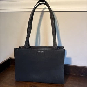 Kate Spade NY 90s Sam Mini Box Purse Vintage Black Handbag Vintage B - Picture 1 of 12