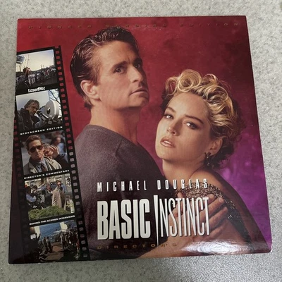 Pioneer Special Edition Basic Instinct Director's Cut Widescreen LaserDisc - Image 1 of 2