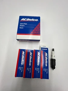 (QTY 4) ACDelco 19354415 R45TS Spark Plug For Buick Regal Chevy Bel Air C10 - Picture 1 of 3
