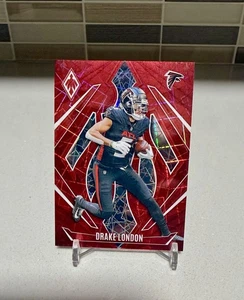 Panini Phoenix 2024 - Drake London #52 Red Lazer/199 Atlanta Falcons - Imagen 1 de 2
