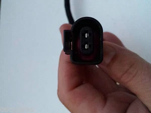 VW AUDI 2 PIN PLUG 1J0 973 722 CONNECTOR 1J0973722.....FREEPOST - Picture 1 of 3