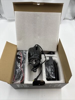 Motorrad LED Nebelscheinwerfer mit Halter Schutzgitter S22X Zusatzscheinwerfer - Bild 1 von 4