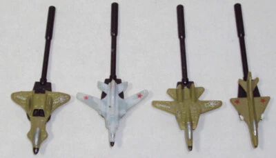 Micro Machines Vintage USA Airforce F-14 Mi-21 Military Jets Lot of  4 — 第 1/2 张图片