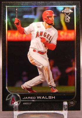 2022 Topps Chrome Ben Baller #24 JARED WALSH Los Angeles Angels - Image 1 of 2