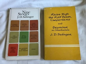 2 PBs by J. D. Salinger: Nine Stories (1986) & Raise High the Roof Beams (1965) - Picture 1 of 10